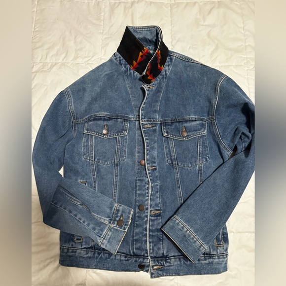Pendleton high grade denim jacket with wool backing size M - Picture 4 of 7